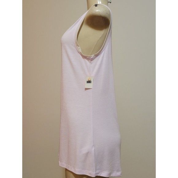 ATHLETA WOMEN'S BLUSH PINK T-SHIRT TOP TANK SIZE L #956 - Picture 3 of 9